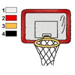 Basketball Snoopy 57 Embroidery Design